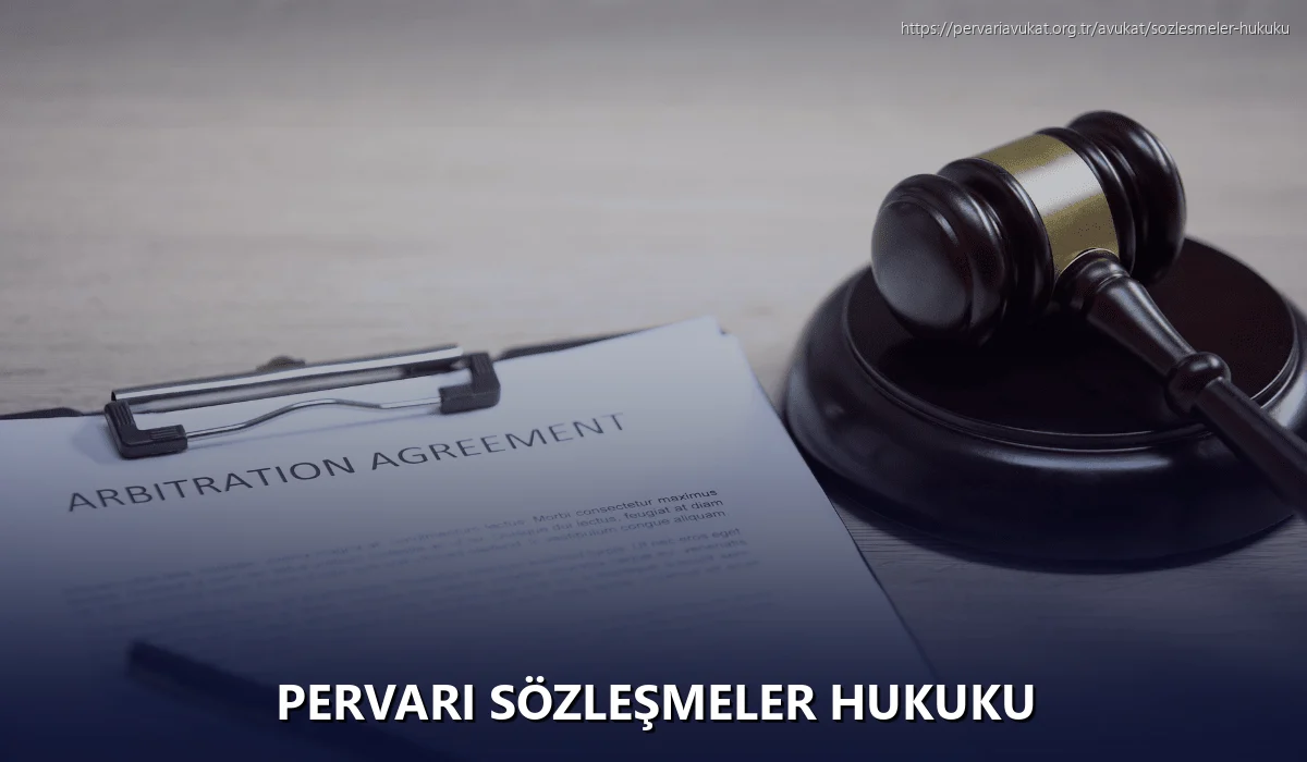 Pervari Sözleşmeler Hukuku
